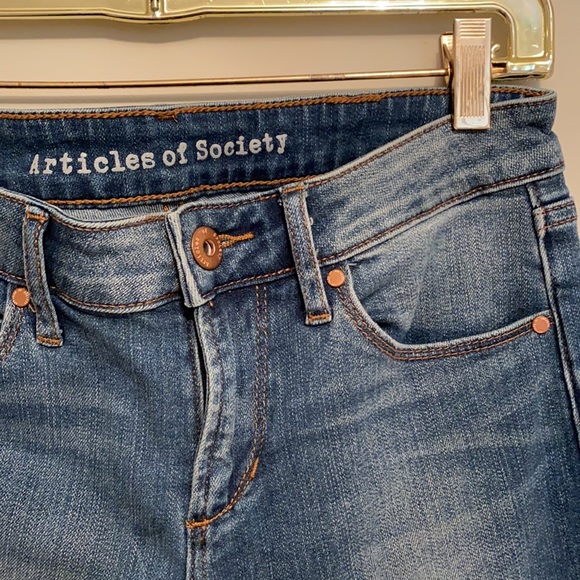 Articles of Society Skinny Jeans Raw Hem - Picture 7 of 12